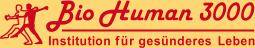 BioHuman3000 - Das Logo auf das Sie vertrauen k&ouml;nnen