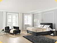 Boxpringbett & Chaiselongue